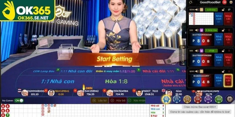 Cách chơi baccarat cho người mới chuẩn xác tại Ok365
